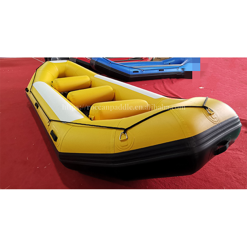 China Factory 6 7 8 Persons adventure outdoor sport inflatable pontoon boat drifting river rafts boats for sale