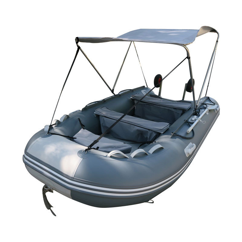 420cm V keel inflatable yacht tender boat with aluminum floor