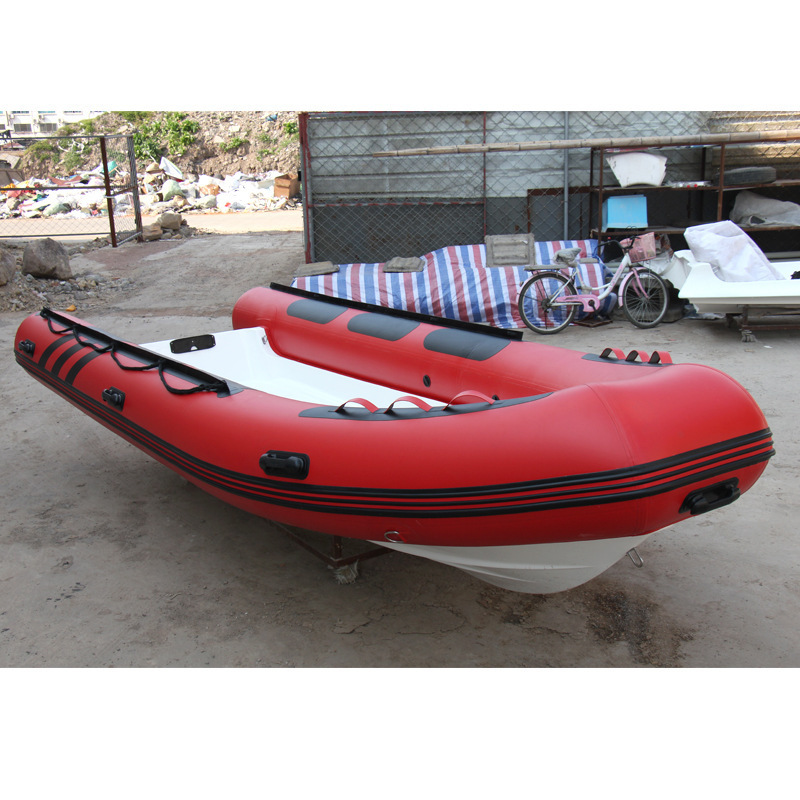 rib hypalon boat inflatable motor boat fiber glass bottom boats for sale