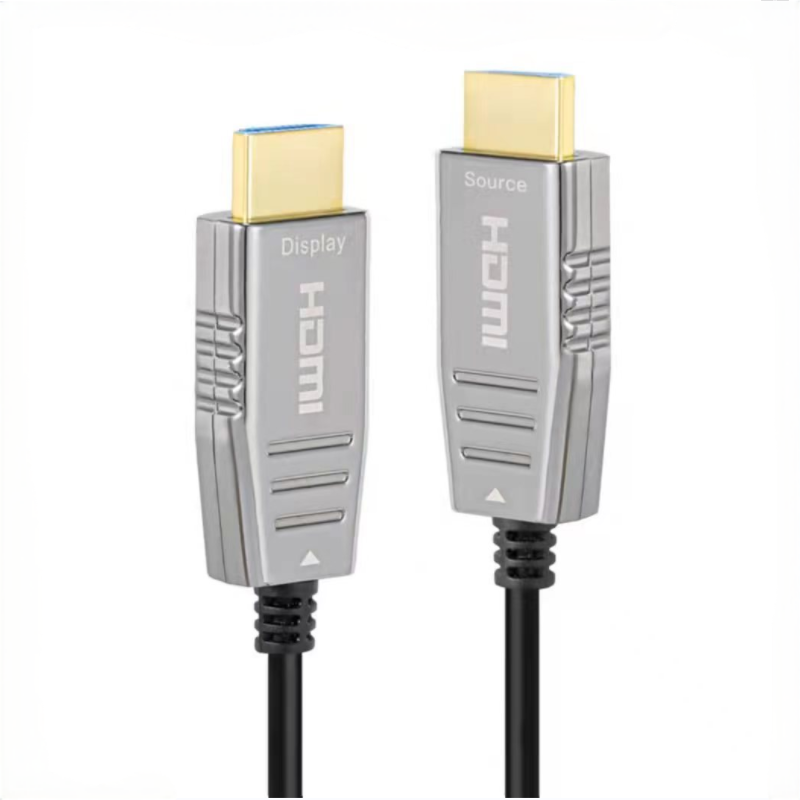 Optical Fiber HDMI Cable 8K 2.0 4K 60HZ Cable Can be customized 5M 50M 100M HDMI AOC Cable