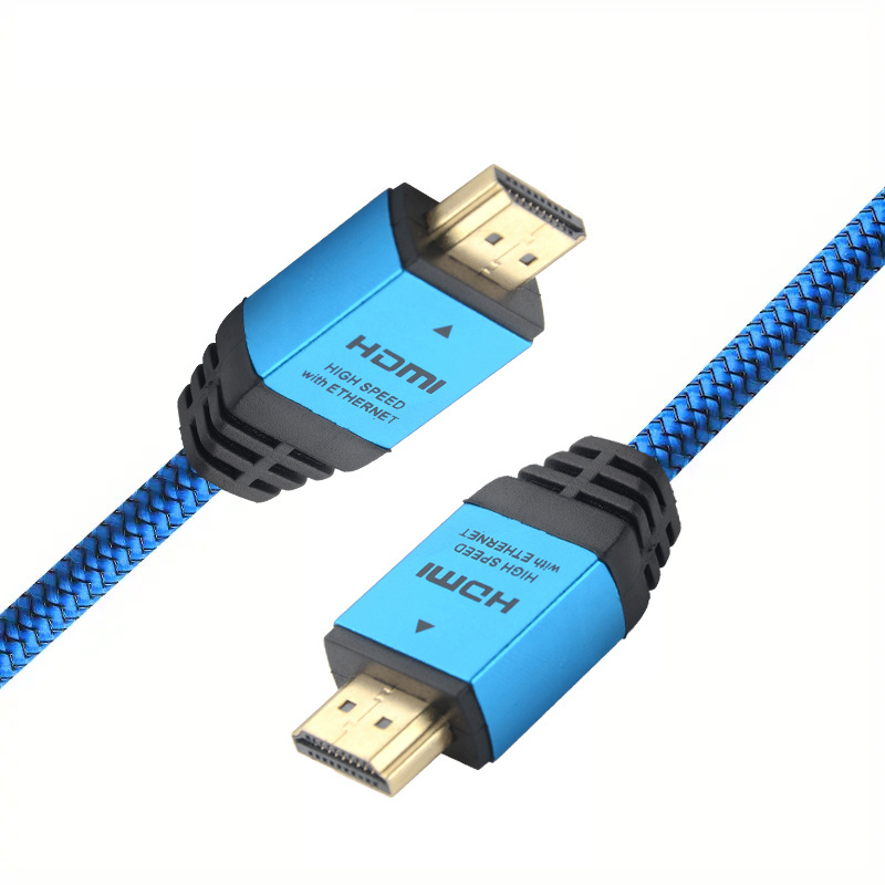 2.0 HDMI High Speed Cable 4K Aluminum Shell Braided HDMI Male to Male Cable