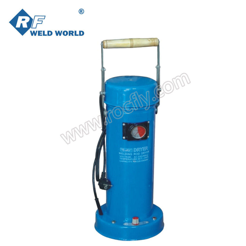 TRB-10KB 10kg Capacity Portable Welding Electrode Rod Drying Oven Heated By Heating Wire Around The Inner Tube