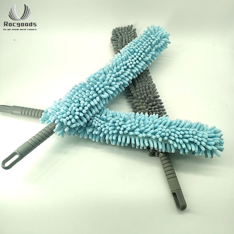 Flexible Soft Chenille Microfiber Wheel Brush Auto and Car Cleaner Tire Brushes NO Rim Scratching