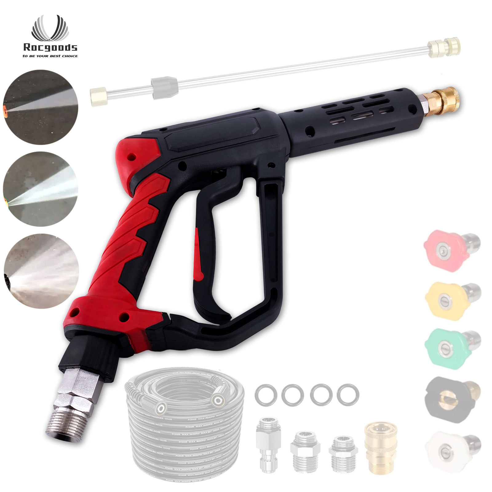 portable pressure car wash foam gun car wash spraying car wash water gun set tornador cleaning gun