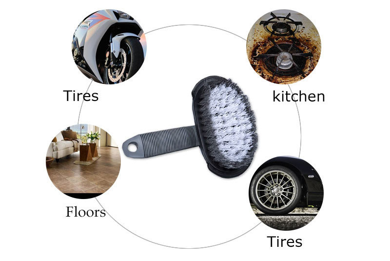 rubber hand guard car tire care wheel rim wash detailing scrub brush cars tyre auto washing detail brushes cleaner tool