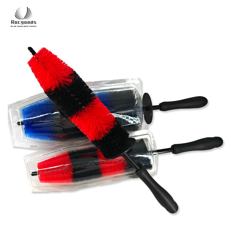 new style soft dust detailing rim wheel hand cleaning tire roller car wash brushes long handle cover set