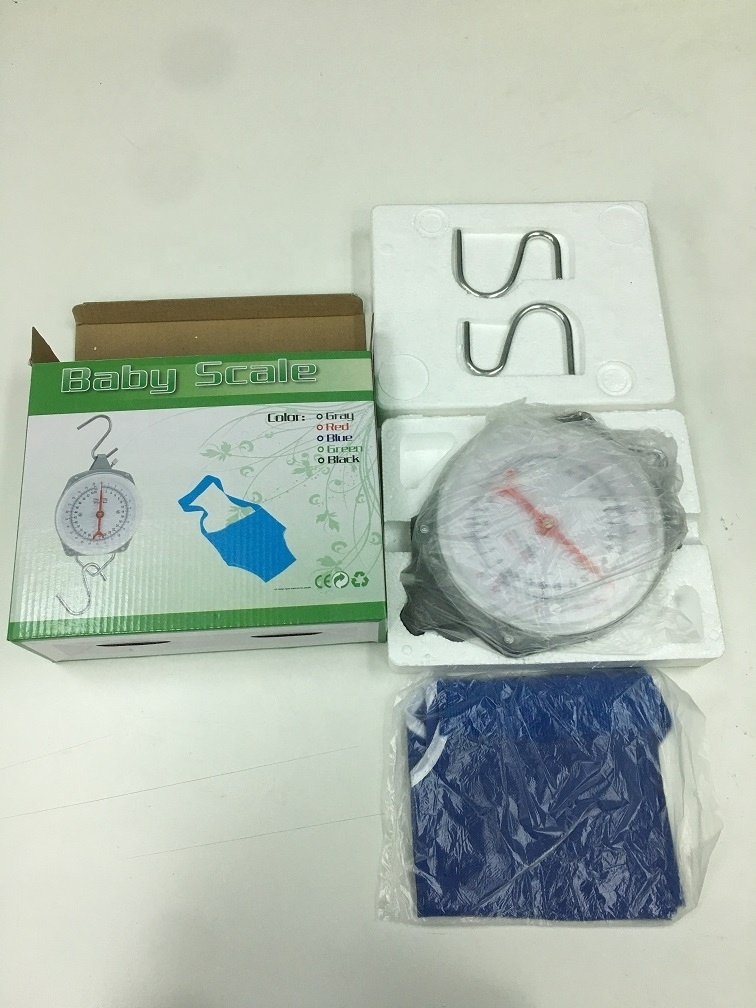 RC-ZZDP300  25kgs-100kgs baby manual hanging weighing scale,mechanical weighing scales