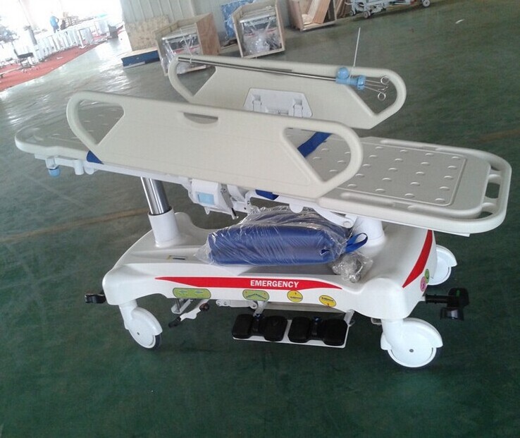 RC111-A-A Ambulance Stretcher Dimensions Medical Equipment in China Electric Patient Trolley Stretcher 24 Months Ro-chain CN;SHG