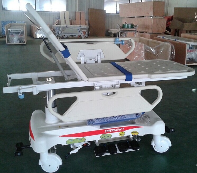 RC111-A-A Ambulance Stretcher Dimensions Medical Equipment in China Electric Patient Trolley Stretcher 24 Months Ro-chain CN;SHG