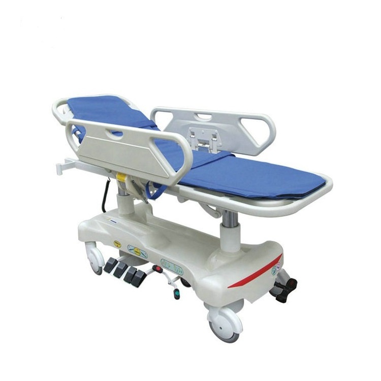 RC111-A-A Ambulance Stretcher Dimensions Medical Equipment in China Electric Patient Trolley Stretcher 24 Months Ro-chain CN;SHG