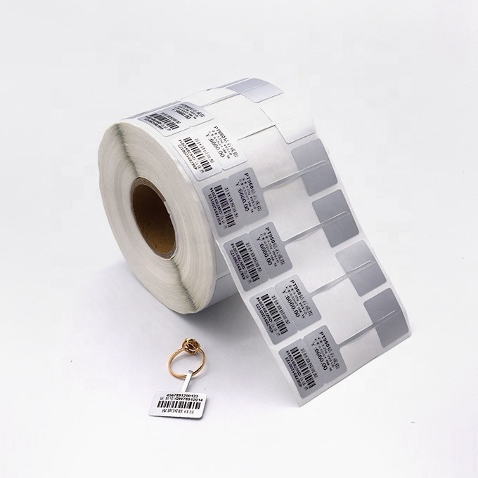 Jewelry barcode label, serial number barcode label