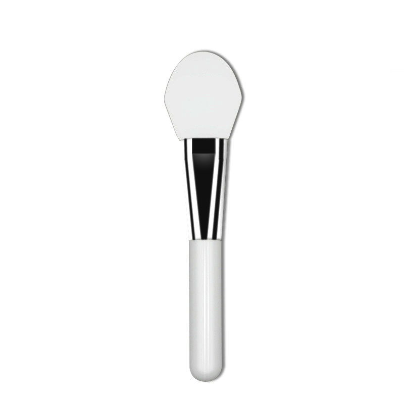 White Color Custom Silicone Mask Brush For DIY Mask