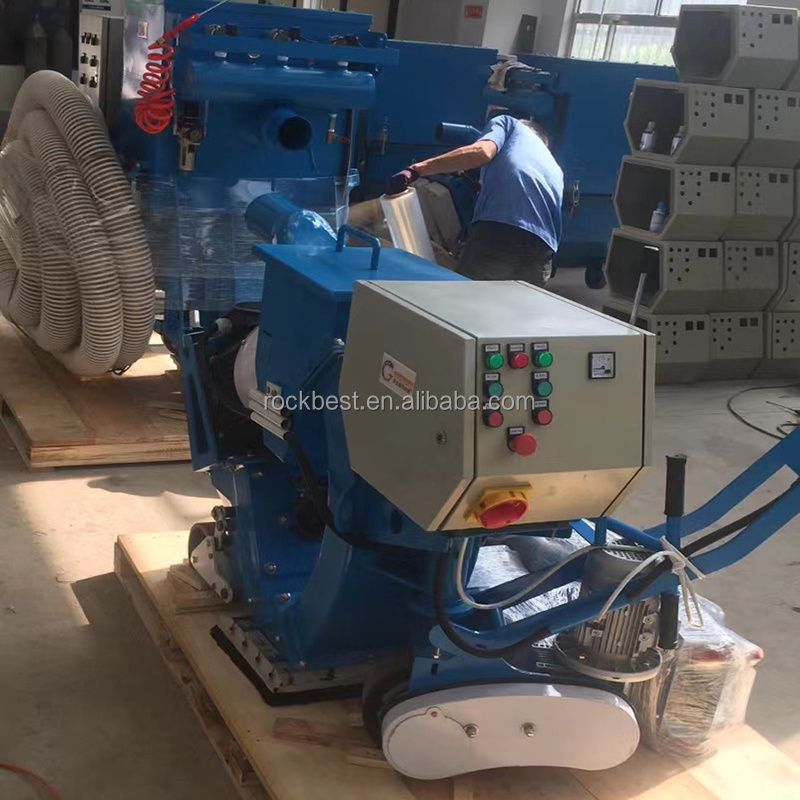 concrete road steel bridge floor shot blasting machine