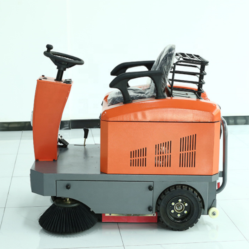 mini street vacuum battery floor sweeper