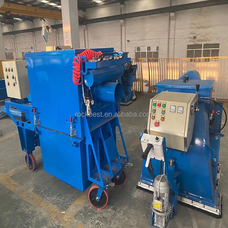 concrete road steel bridge floor shot blasting machine