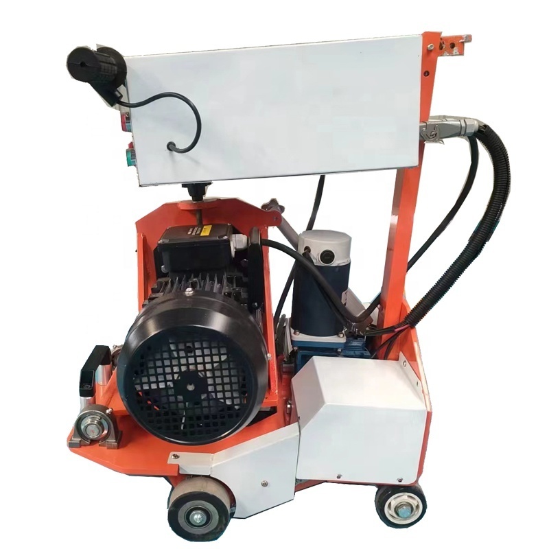 Concrete floor grooving scarifier heating milling machine for sale