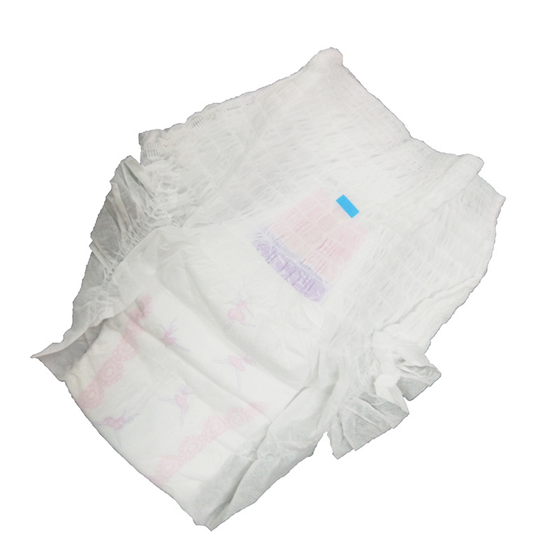 Free Sample OEM Organic Cotton Pant Type Adult Diaper Magic Side Tape Adult Prefold Diapers Manufacturers In China