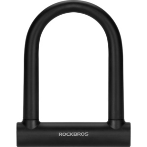 ROCKBROS bicycle u lock for motorcycle electric bicycle Wholesale Silicone electric U lock Anti-theft bicycle mountain bike lock