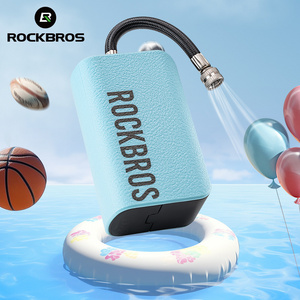 ROCKBROS Wholesale Sports Hand Air Pump for Sports Balls Basketball Custom Electric Mini Air Pump for ball pump electric