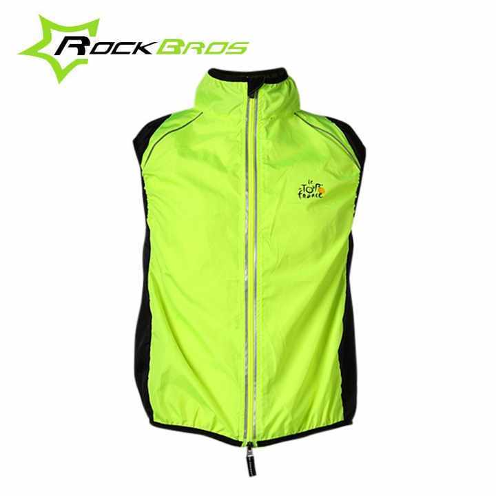 Hot! ROCKBROS Cycling Sportswear Men Jerseys Cycle Clothing Wind coat Breathable Bike Jacket Sleeveless Vest, 4Color