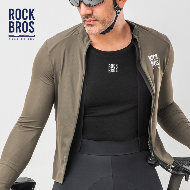 ROCKBROS ROAD TO SKY SERIES Custom design made warm cycling gilet bicycle wear clothing windproof vest