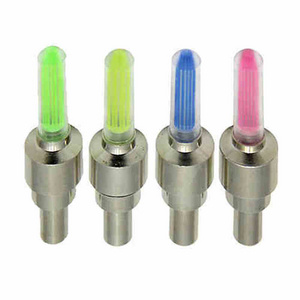 ROCKBROS Multicolor Bike Bicycle Car Tyre Wheel Valve Cap Light LED Flashing Cycling Tire Light