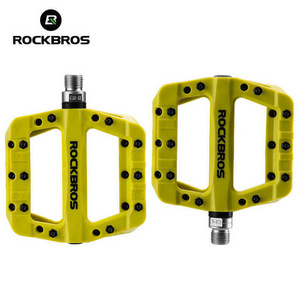 ROCKBROS MTB Bike Pedal Bicicleta Ultralight Seal Bearings Nylon Pedals Cycling Durable Bicycle Pedal