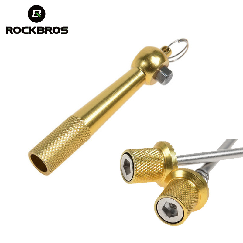 ROCKBROS High Security Anti Theft Skewers Lock Bicycle Parts MTB Cycling Quick Release Wheels Lock