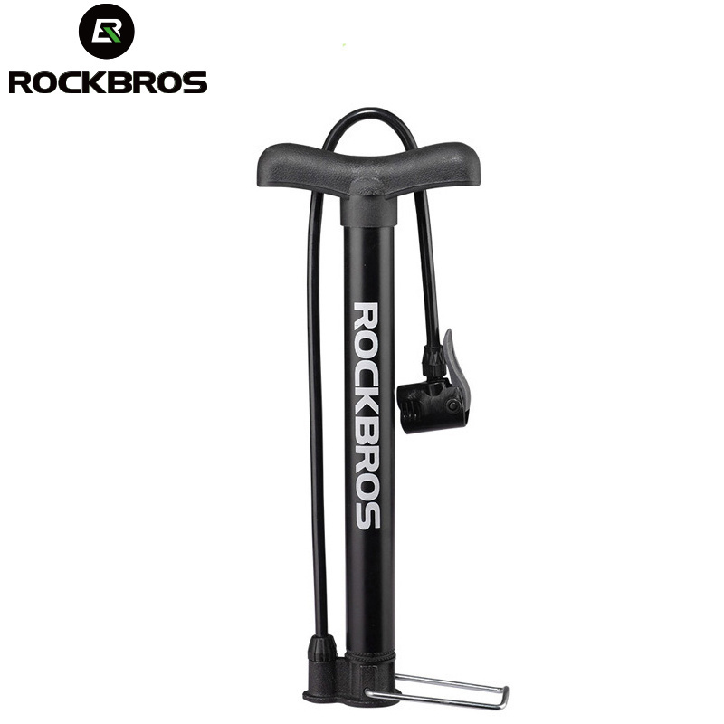 ROCKBROS 120 Psi Bicycle tire hand Pump Portable Aluminum alloy MTB Road Bike Bicycle Air Pump