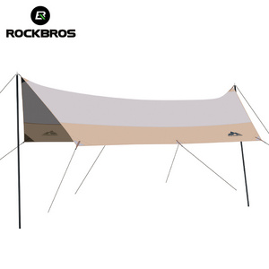 ROCKBROS Outdoor camping canopy tent Anti-UV Sun Shade cloth rainproof fly tarp Beach Tent Sunshade Canopy