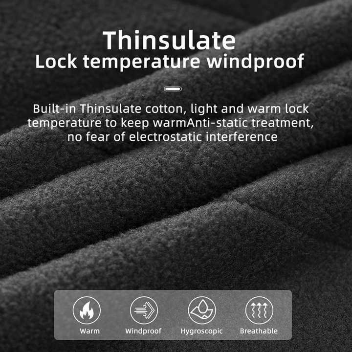 ROCKBROS Winter Reflective Outdoor Cycling Knee Protect Leg Sleeve Fleece Keep Warm Knee Support Windproof Kneepads