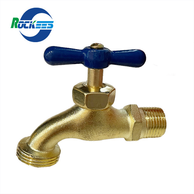 South American Popular 1/2 Inch NPT Thread Brass Garden Water Tap Faucets