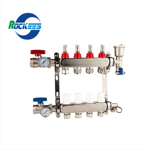 Underfloor PEX Water Heating Radiator Manifold Valve systems