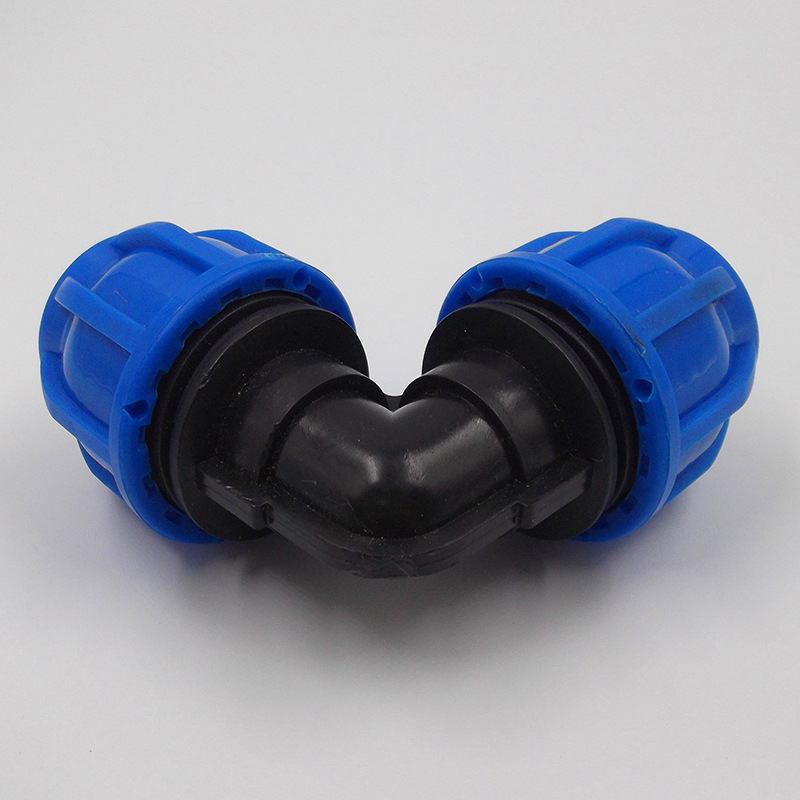 PN16 Plastic PP PVC HDPE PE Compression Fitting Double Union Ball Valve