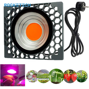 AC220V Full Spectrum 500W LED Grow Light Ultra-Thin Heat-Sink 50W Growing Lamp Bulbs Ideal for Seedling Flower and Indoor Plants