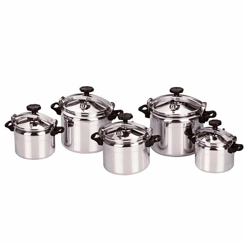 France Style  stainless steel 3-50 Litre Induction Bottom commercial pressure cooker