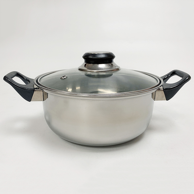 Hot Sale Kitchen Wear Cooking Pots Pan Stainless Steel Utensils Hotpot Casseroles Set Cookware