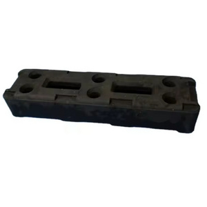 Recycled Rubber Temporarty Fence Foot ,Temporary Fence Blocks ,Temporary Fence Base