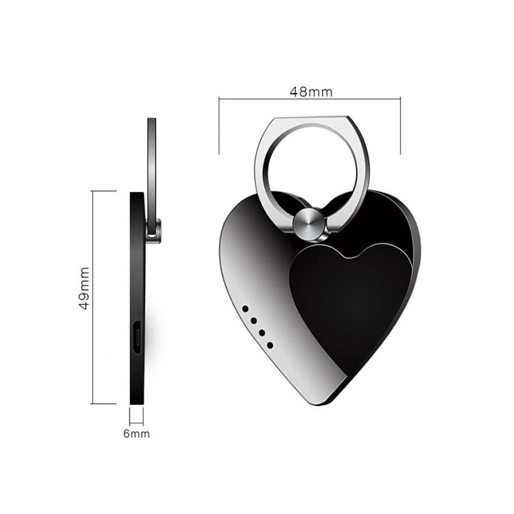 Wholesale Heart Shape Phone Holder USB Charging Windproof Electric Cigarette Lighter