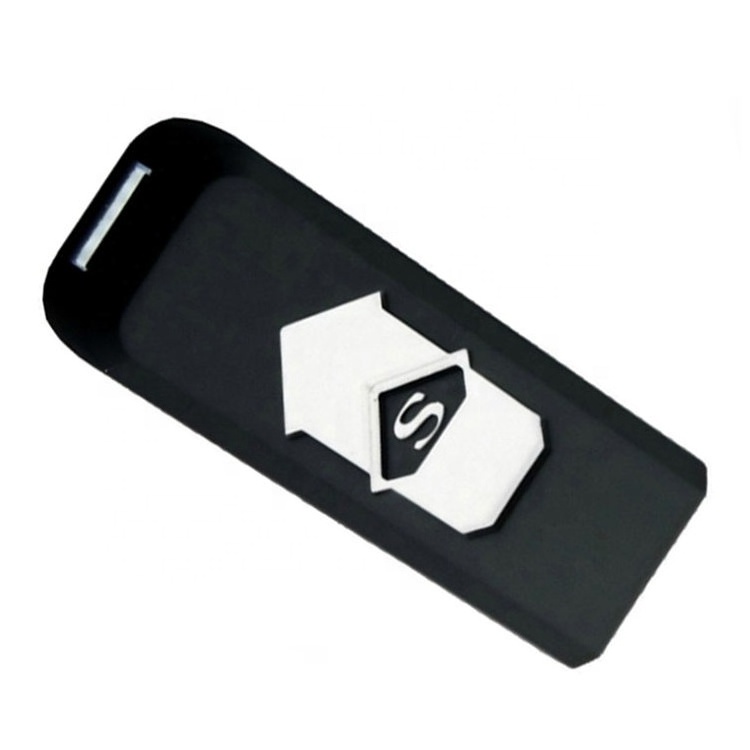 New design windproof portable usb Coil  rechargeable Plastic  Electric Lighter