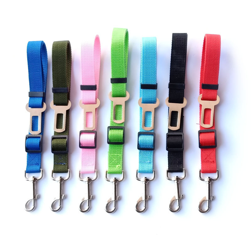 Top Seller Pet Accessories Adjustable Dog Safety Leads Car Vehicle Seat Belt Pet Seatbelt dog car seatbelt dog leash