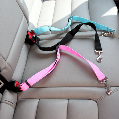 Top Seller Pet Accessories Adjustable Dog Safety Leads Car Vehicle Seat Belt Pet Seatbelt dog car seatbelt dog leash