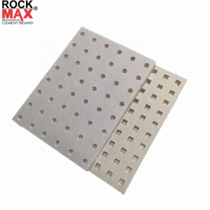 Cheap price gypsum ceiling tile acoustic with perforared