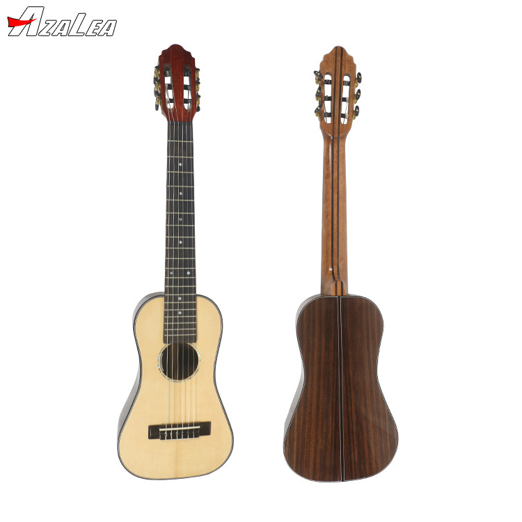 36 inch travelling slim body classical guitar with sound hole pick up EQ