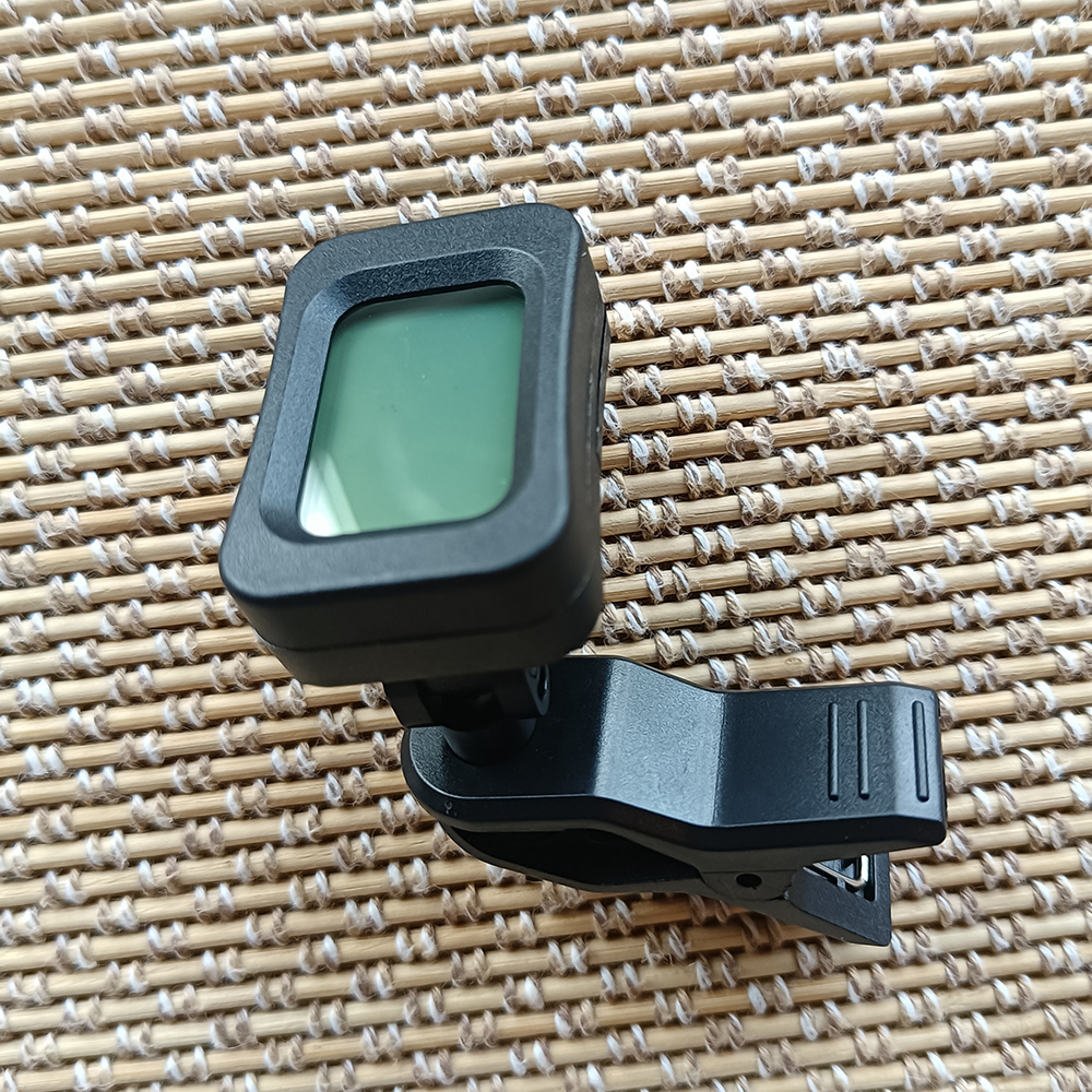 wholesale hot selling Mini LCD digital OEM guitar Tuner clip on Tuner chromatic for Acoustic Bass Ukulele & Violin