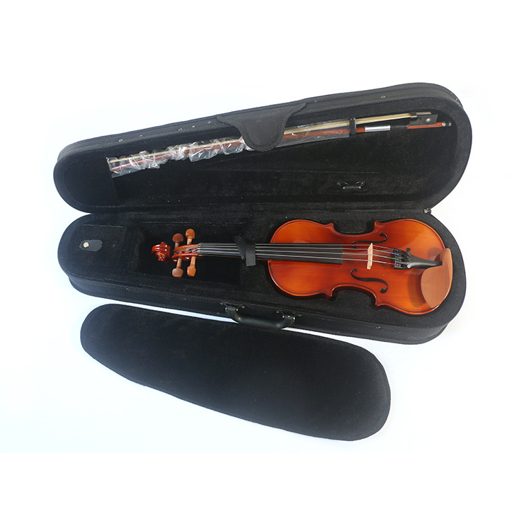 Chinese beginner student electric violin cheap prices with pickup available