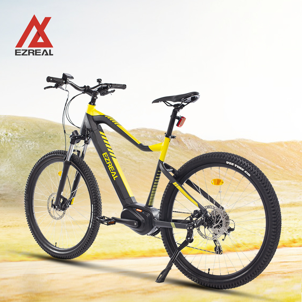 EZREAL MT05 affordable e-mtb 27.5 inch mid drive electric mountain bike 10 speed high end emtb eco bike Chinese ebike ekits