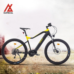 EZREAL EU warehouse 27.5 inch MT05 mid drive electric mountain bike 10 speed high end emtb electric eco bike Chinese ebike ekits