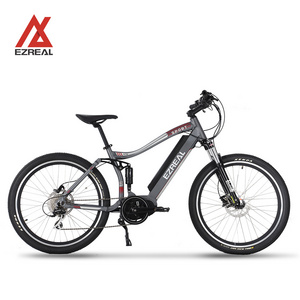 EZREAL 27.5" electric bike mountain bicicleta eletrica e bike 1000w MTB with Shimano disc brake