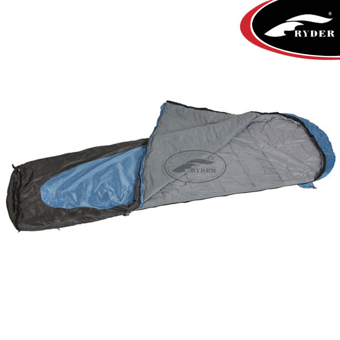 China Supplier  Light Weight MicroX+ Hollow Fiber Filling Hybrid Mummy Sleeping Bag 3 Season Semi Rectangular Shape